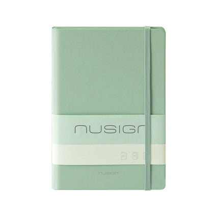 セミA5合皮カバーノートブック（96枚）グリーン