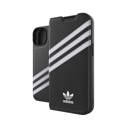 iPhone14ケース SAMBA BOOKLET ブラック/ホワイト