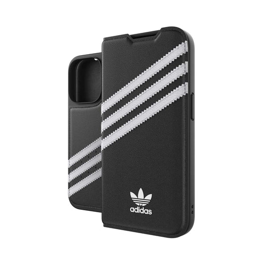 iPhone14Proケース SAMBA BOOKLET ブラック/ホワイト