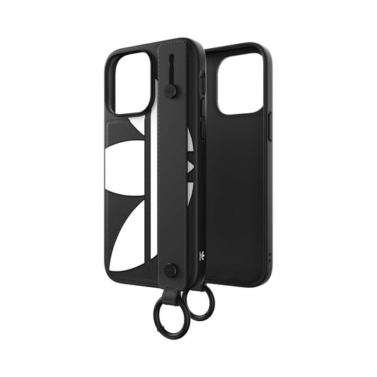 iPhone14ProMaxケース ハンドストラップ Big Logo ブラック