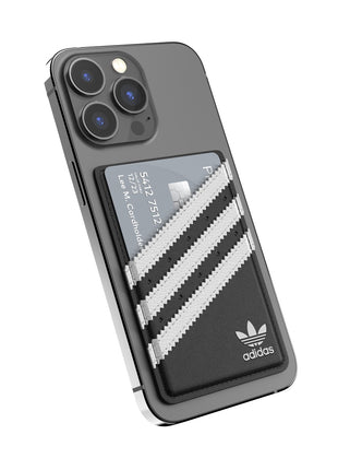 カードケース MagSafe対応 ユニバーサルポケット ブラック/ホワイト
