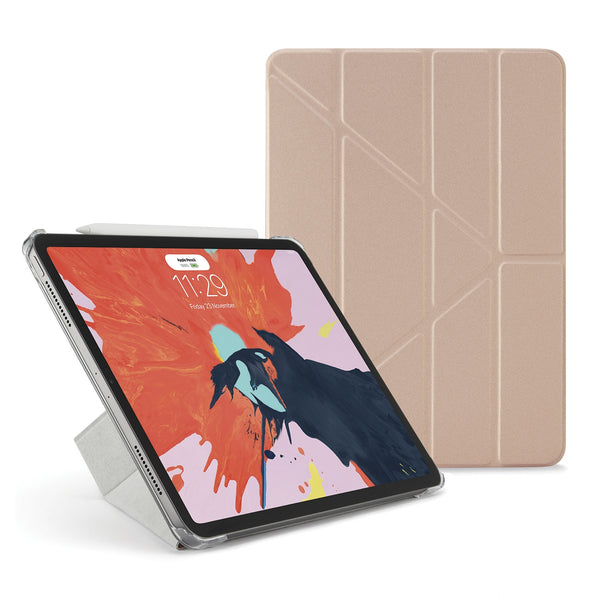 iPad Pro 11インチ [第1世代] オリガミケース ローズゴールド/クリア