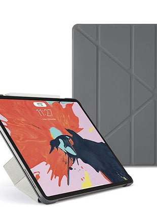 iPad Pro 12.9インチ [第4/3世代] オリガミケース ダークグレイ