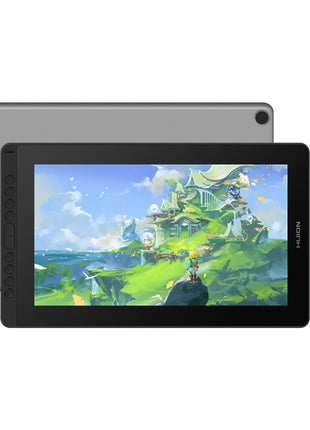 液タブ  液晶タブレット 絵描き イラスト 15.6インチ 高性能 薄型 Win MacOS対応 Android USB-C HDMI HUION Kamvas RDS-160-G