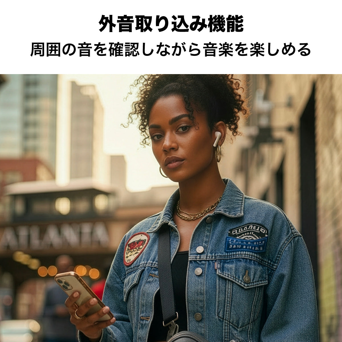 ワイヤレスイヤホン ATLANTA〔アトランタ〕 Multipoint NC TWS レッド