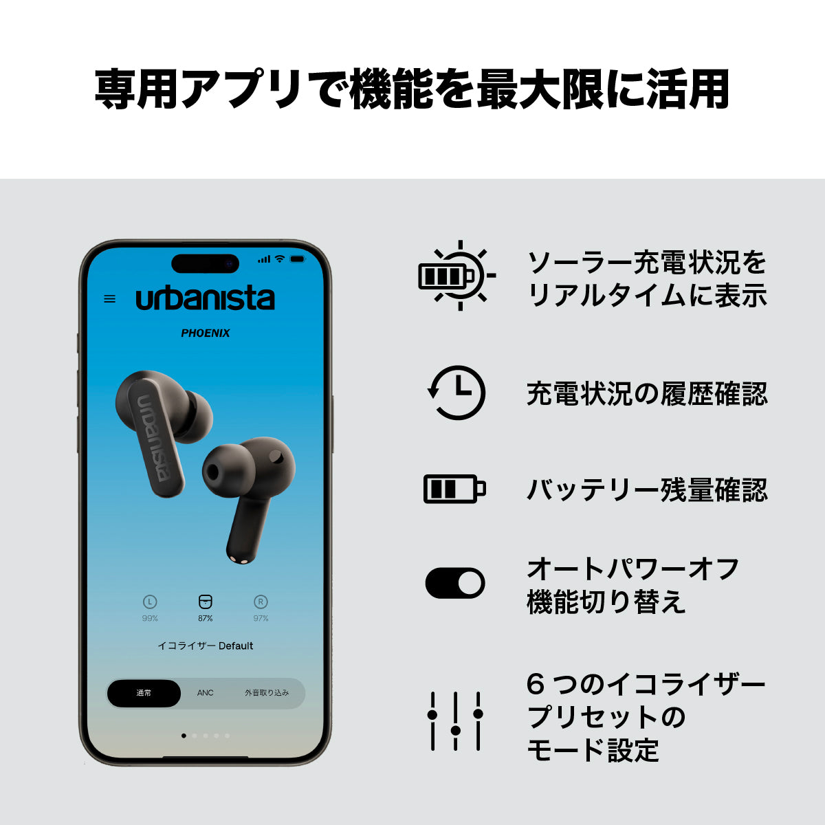 ワイヤレスイヤホン PHOENIX〔フェニックス〕 TWS デザートローズ