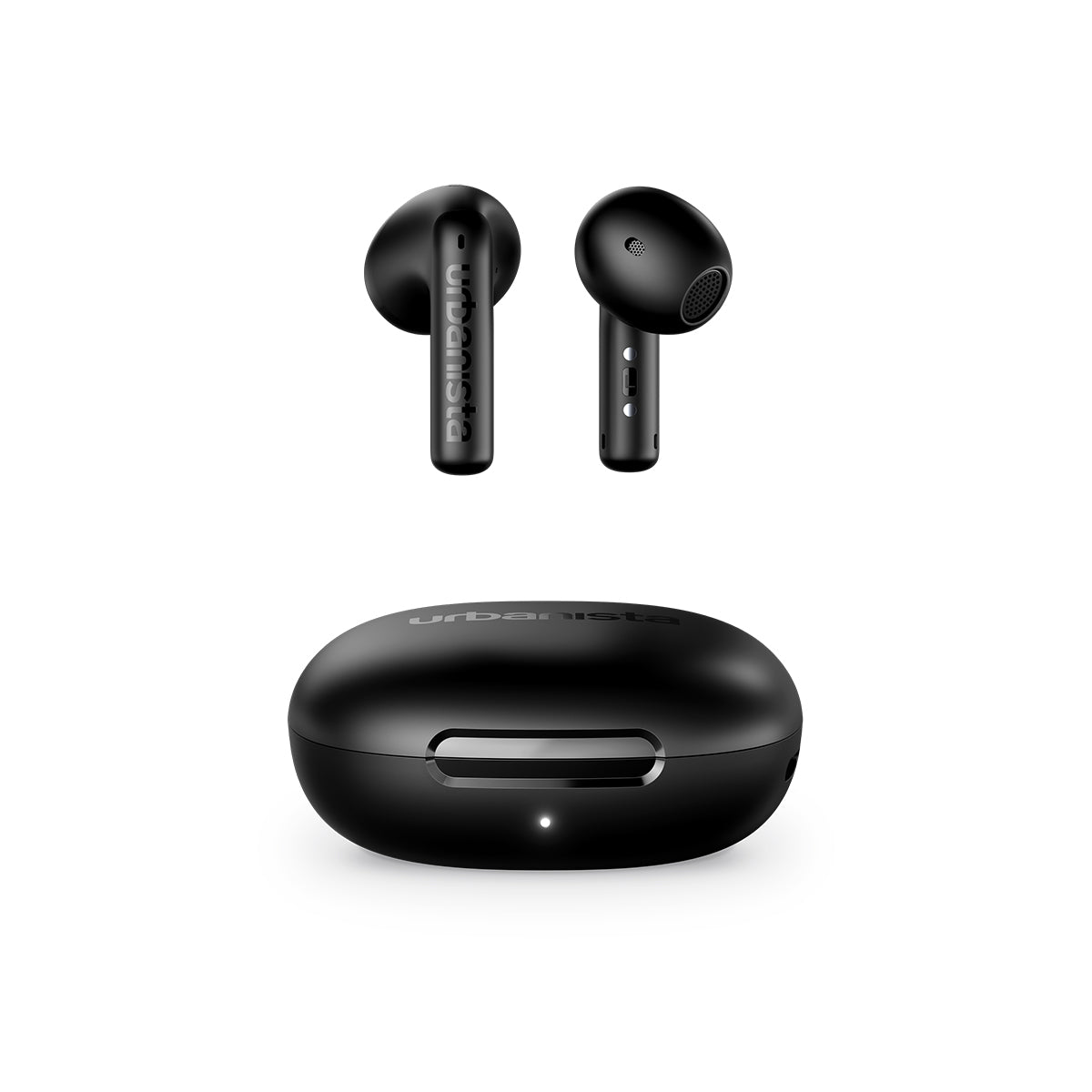 ワイヤレスイヤホン SANTA MONICA True Wireless Earbuds Bluetooth 6.0 ミッドナイトブラック