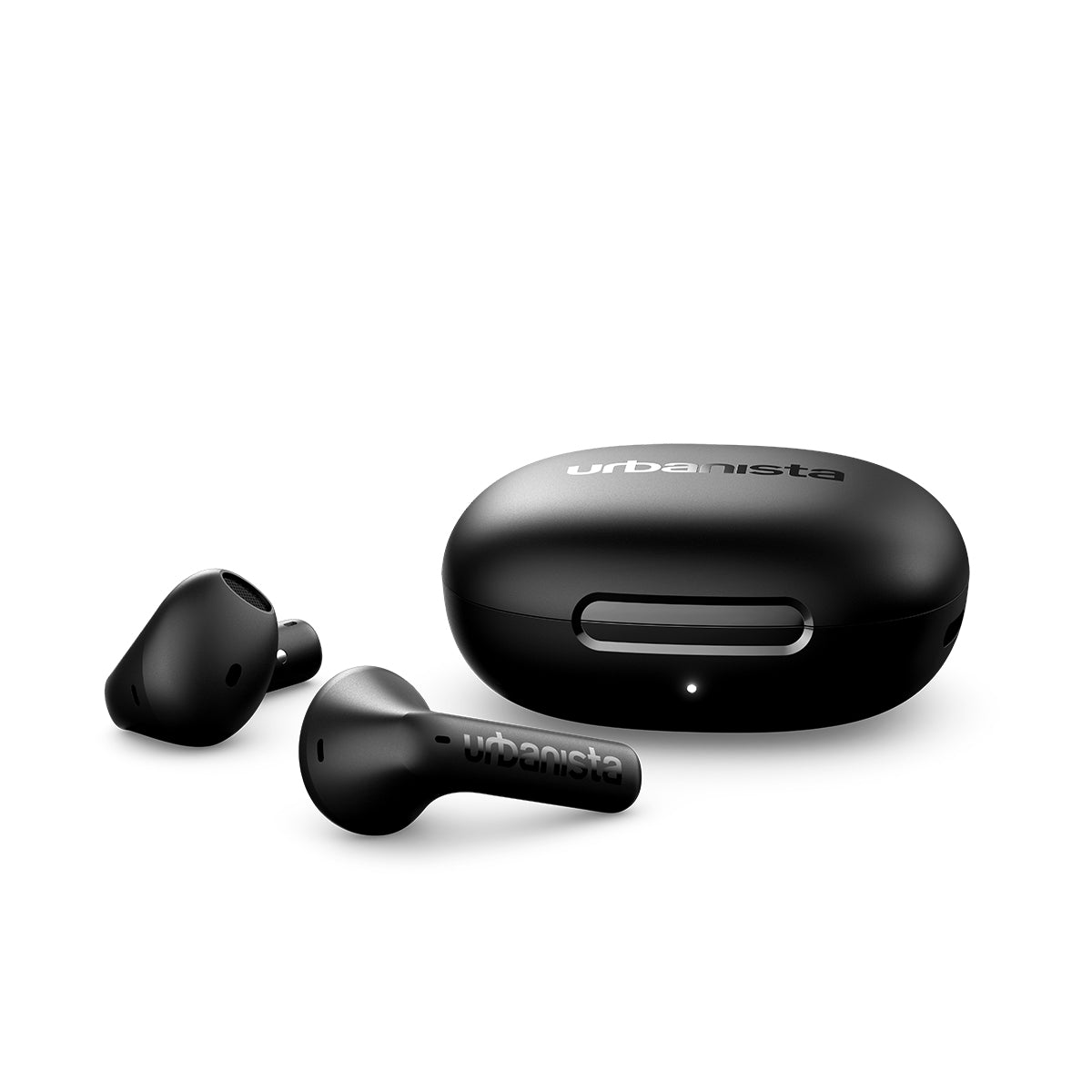 ワイヤレスイヤホン SANTA MONICA True Wireless Earbuds Bluetooth 6.0 ミッドナイトブラック