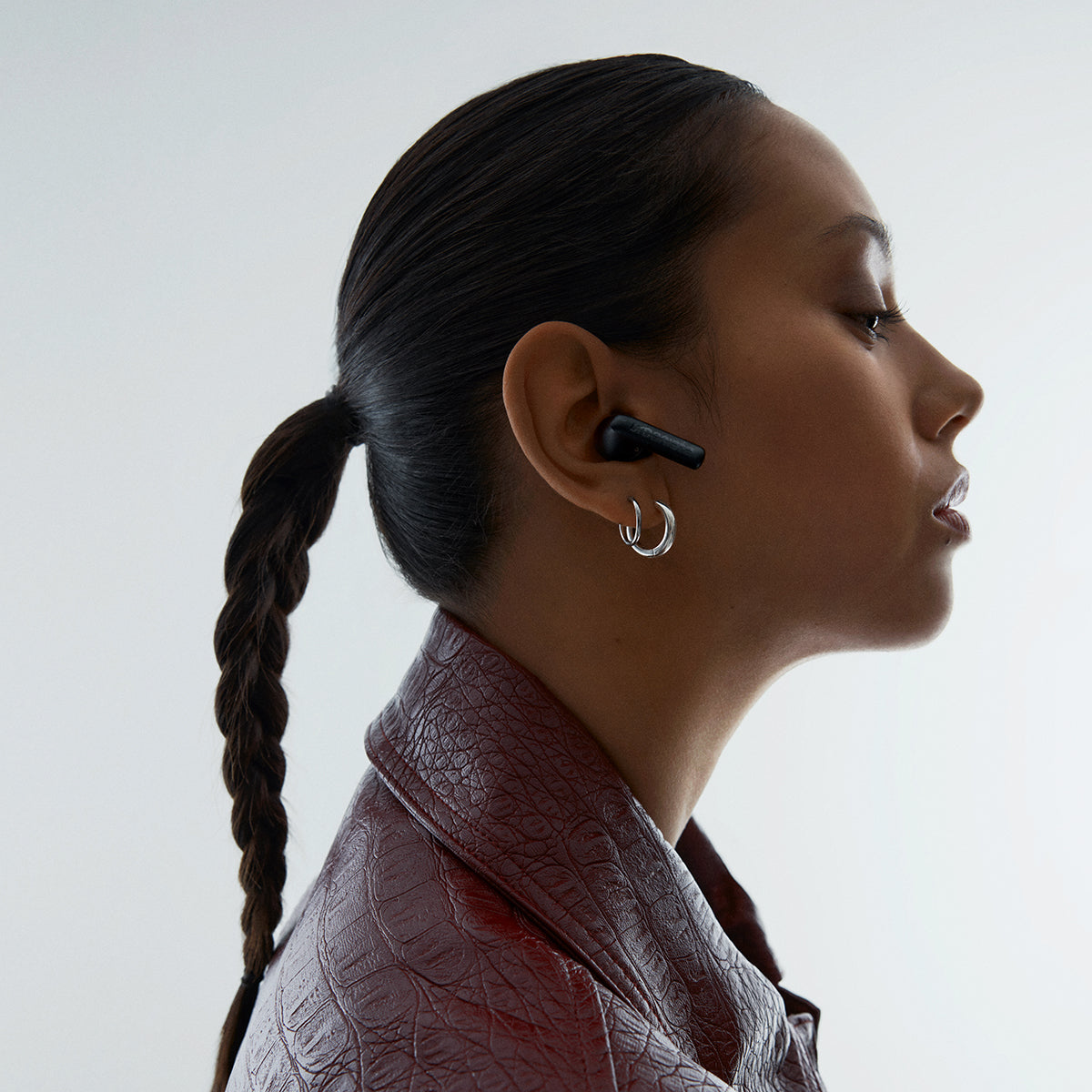 ワイヤレスイヤホン SANTA MONICA True Wireless Earbuds Bluetooth 6.0 ミッドナイトブラック