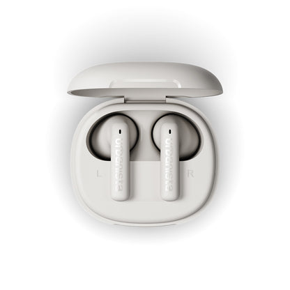 ワイヤレスイヤホン SANTA MONICA True Wireless Earbuds Bluetooth 6.0 クラウドホワイト