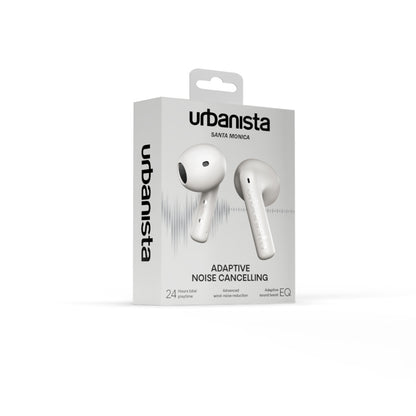 ワイヤレスイヤホン SANTA MONICA True Wireless Earbuds Bluetooth 6.0 クラウドホワイト
