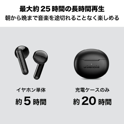 ワイヤレスイヤホン AUSTIN 2 完全ワイヤレス インナーイヤー IPX4 ラベンダーパープル