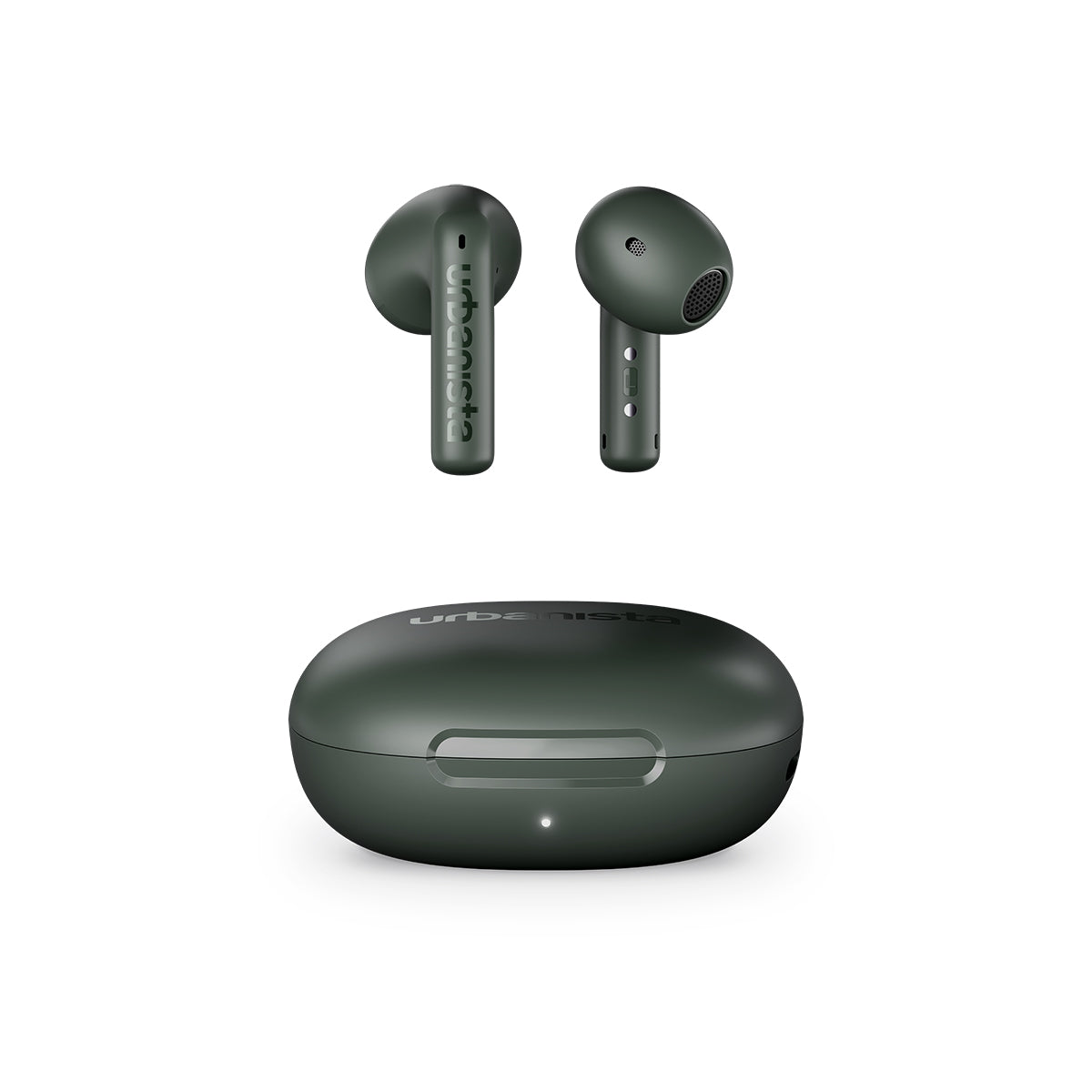 ワイヤレスイヤホン SANTA MONICA True Wireless Earbuds Bluetooth 6.0 パイングリーン