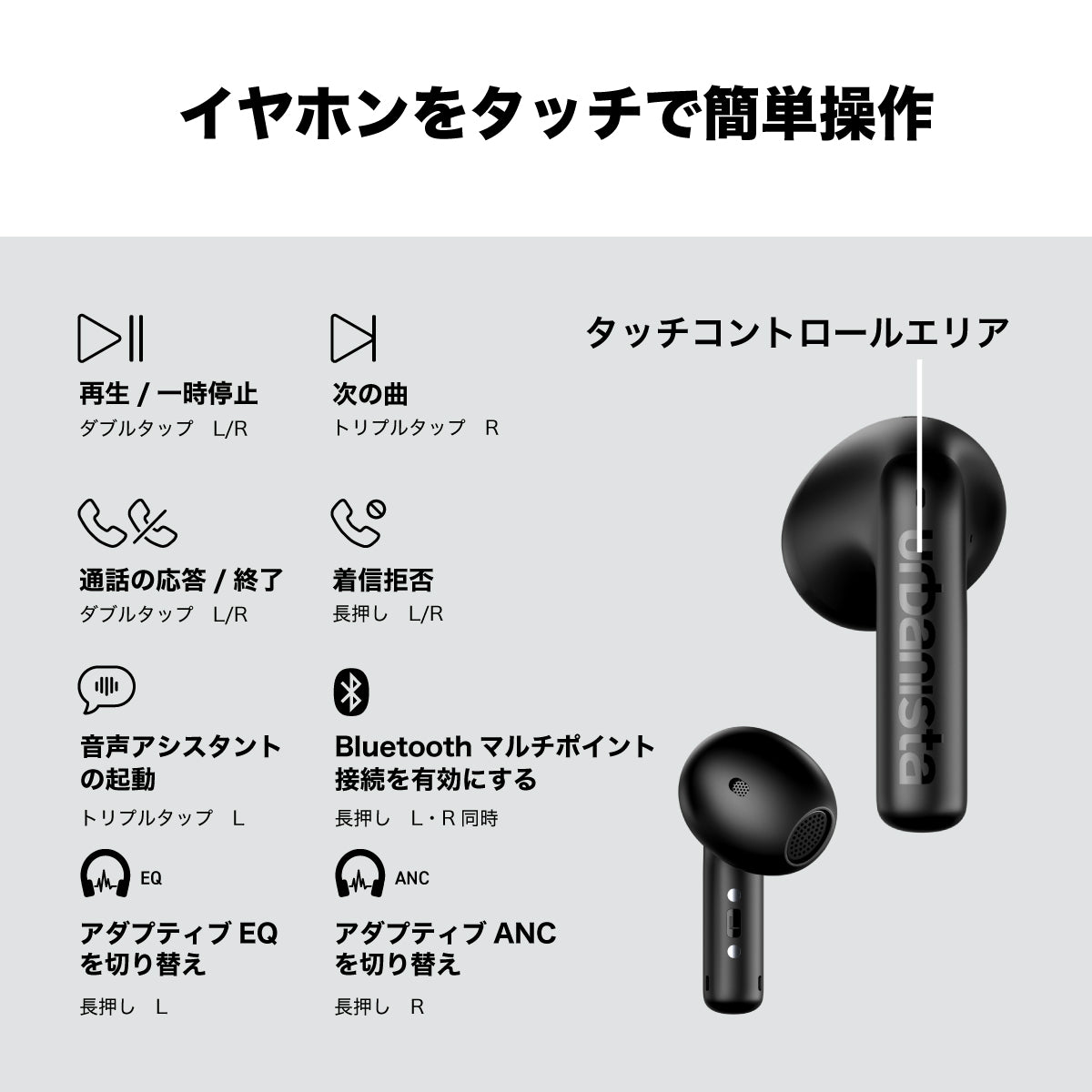ワイヤレスイヤホン SANTA MONICA True Wireless Earbuds Bluetooth 6.0 パイングリーン