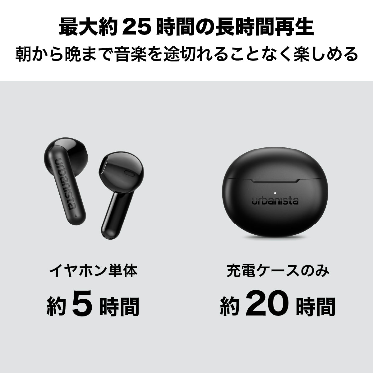 ワイヤレスイヤホン AUSTIN 2 完全ワイヤレス インナーイヤー IPX4 アシッドグリーン