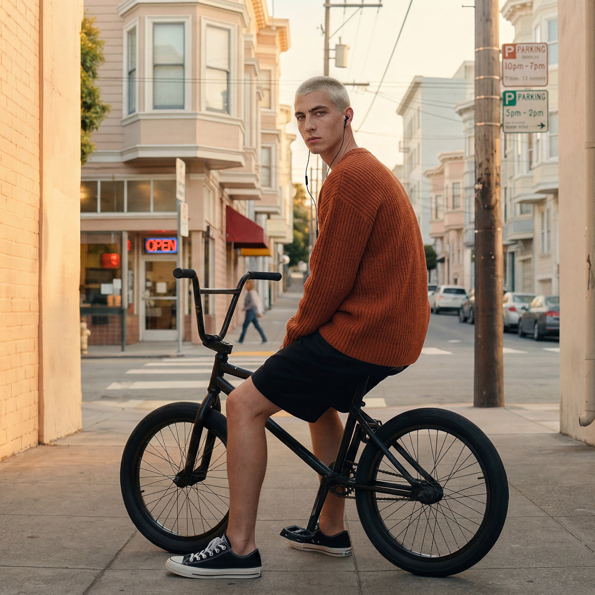 有線イヤホン SAN FRANCISCO 2 urbanista Type-C ミッドナイトブラック