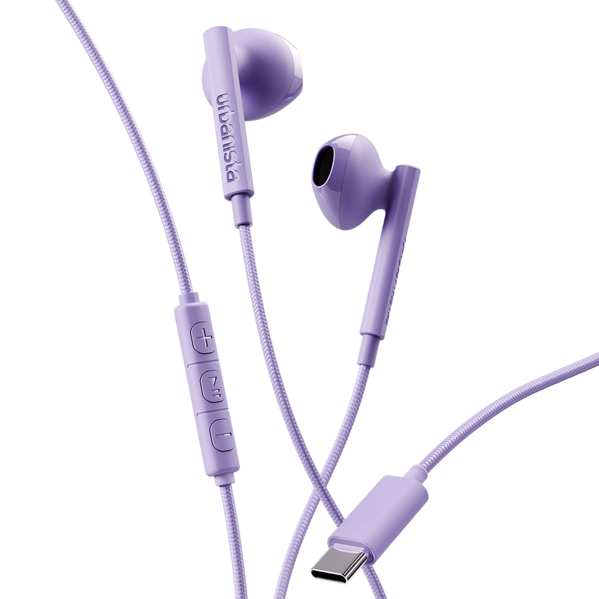 有線イヤホン SAN FRANCISCO 2 urbanista Type-C ラベンダーパープル