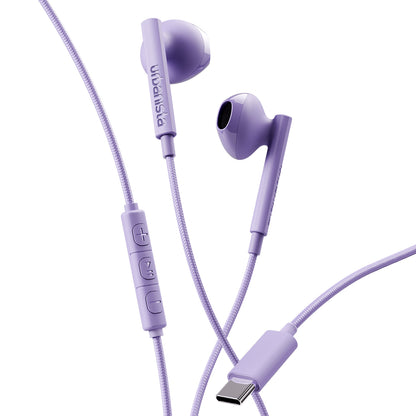 有線イヤホン SAN FRANCISCO 2 urbanista Type-C ラベンダーパープル