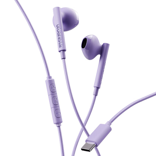 有線イヤホン SAN FRANCISCO 2 urbanista Type-C ラベンダーパープル