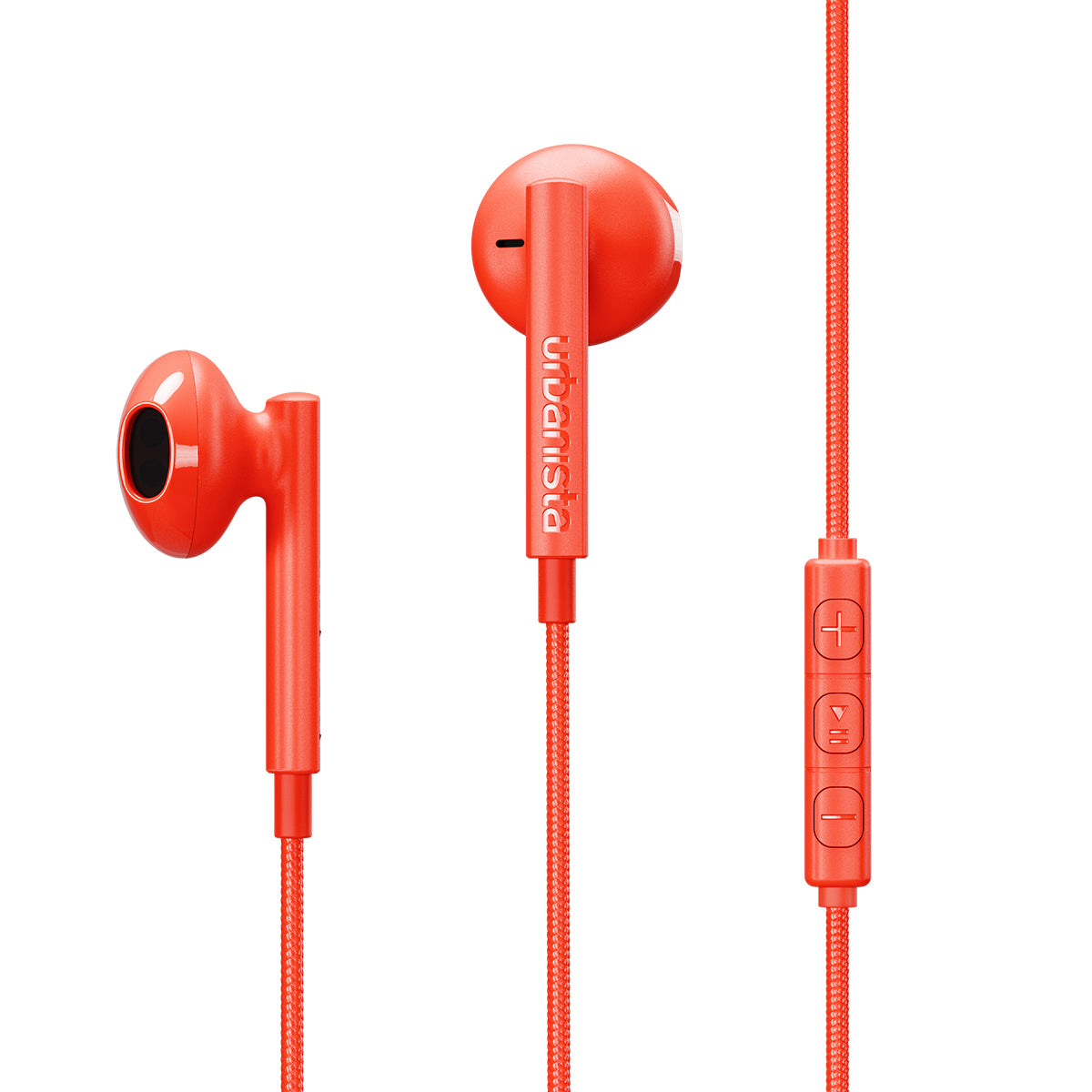 有線イヤホン SAN FRANCISCO 2 urbanista Type-C ポピーオレンジ