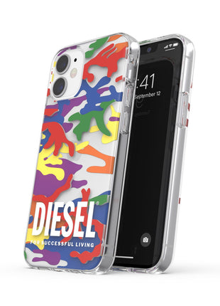 iPhone12miniケース DIESEL+Pride Clear Case カラフル