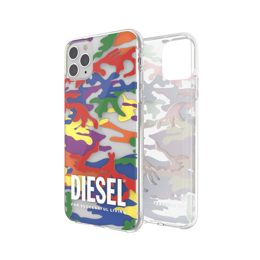 iPhone12ProMaxケース DIESEL+Pride Clear Case カラフル