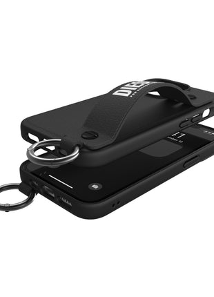 iPhone13Pro/13ケース Handstrap Case ブラック/ホワイト