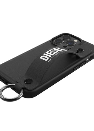 iPhone13Pro/13ケース Handstrap Case ブラック/ホワイト