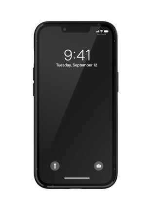 iPhone13Proケース Logo ブラック/ホワイト [アウトレット]