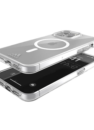 iPhone15ProMaxケース Recycled MagSafe クリア/シルバー
