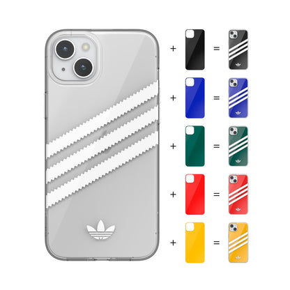 iPhone15Plusケース 3 STRIPES CLEAR w/5 films クリア