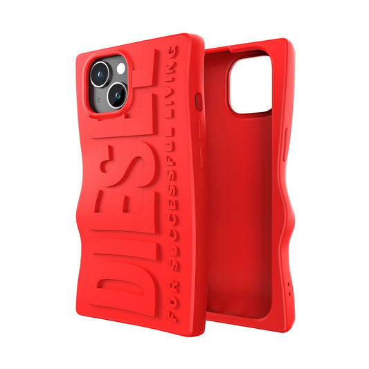 iPhone15ケース D By Silicone レッド