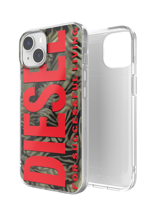 DIESEL iPhone14/13ケース Biscotto Camo レッド