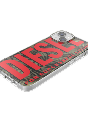 DIESEL iPhone14/13ケース Biscotto Camo レッド