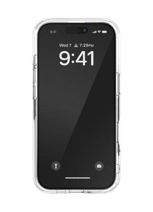 iPhone 16 Proケース Oval D Mirror Clear クリア/シルバー