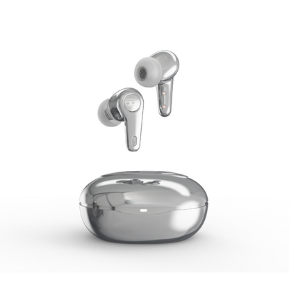 ワイヤレスイヤホン DIESEL True Wireless Earbuds ANC アクティブノイズキャンセリング シルバー