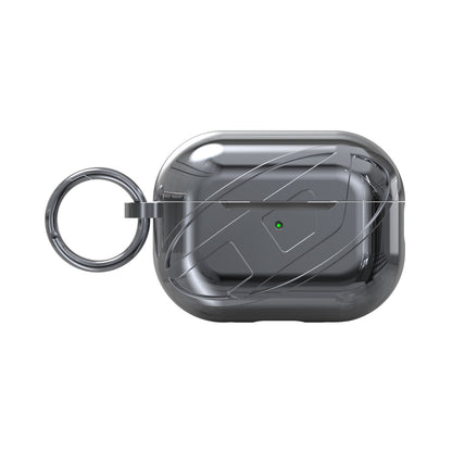 AirPods Proケース Oval D GLOSSY シルバー
