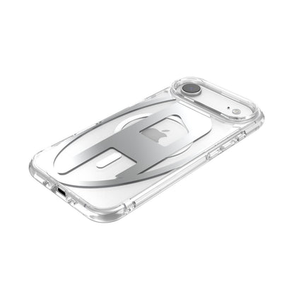 iPhone Airケース Oval D Metallic Magsafeクリア/シルバー