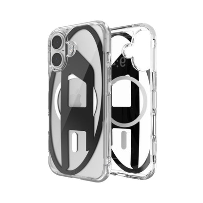 iPhone 17ケース Oval D Metallic Magsafe クリア/ブラック