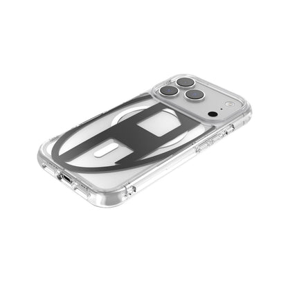 iPhone 17 Proケース Oval D Metallic Magsafe クリア/ブラック