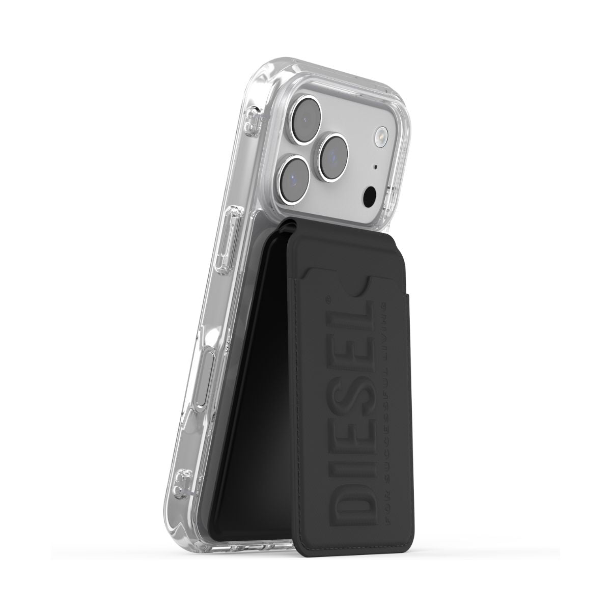 3D Biscotto Magsafeカードケース スタンド ユニバーサルタイプ Magsafe ブラック