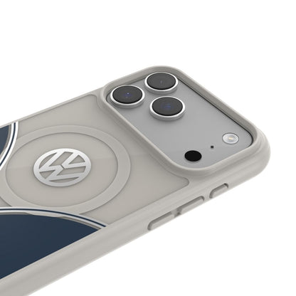 iPhone 17 Pro Maxケース Volkswagen MagSafe コバルトブルー