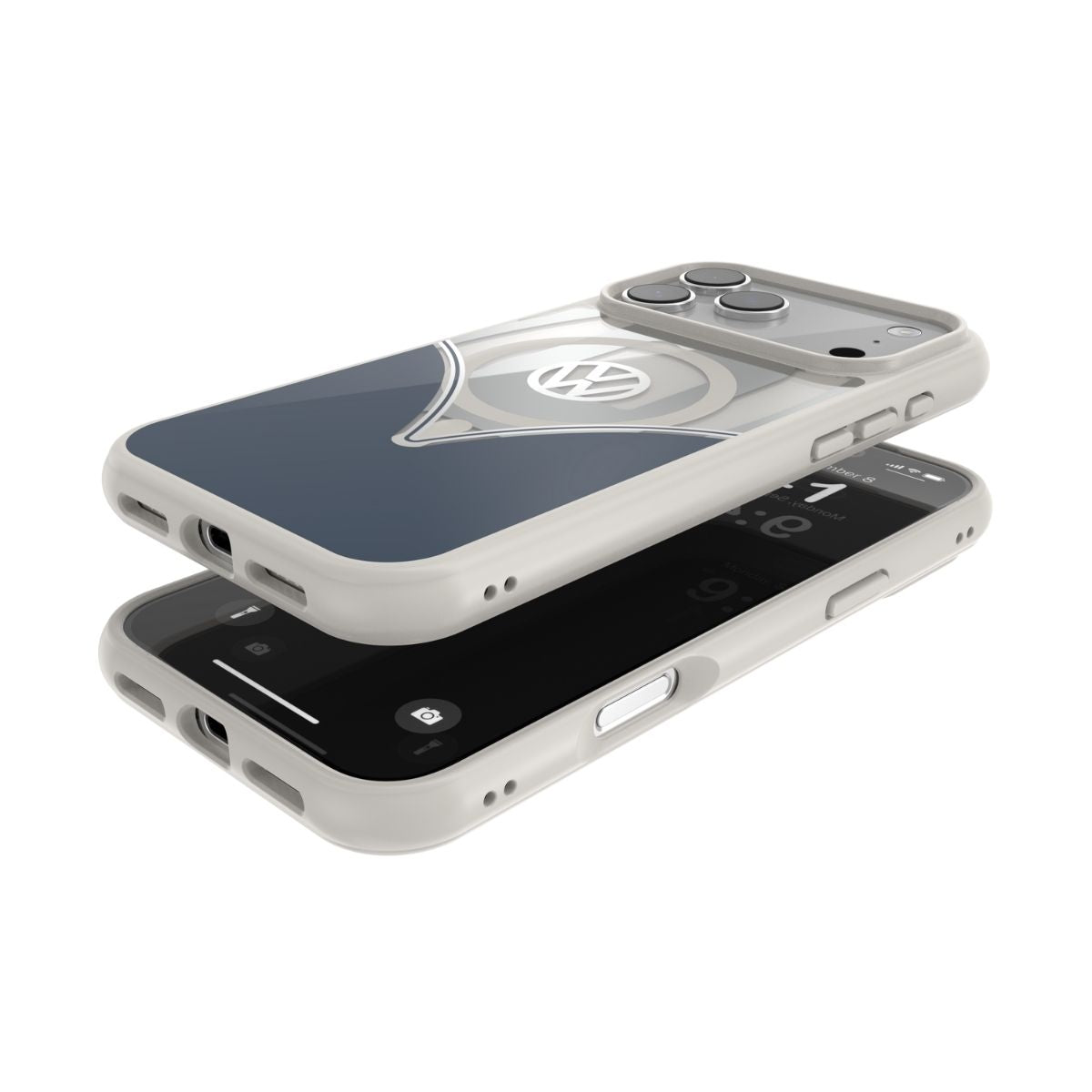 スマートフォン本体 VW iPhone 17 Pro Maxケース Volkswagen MagSafe コバルトブルー