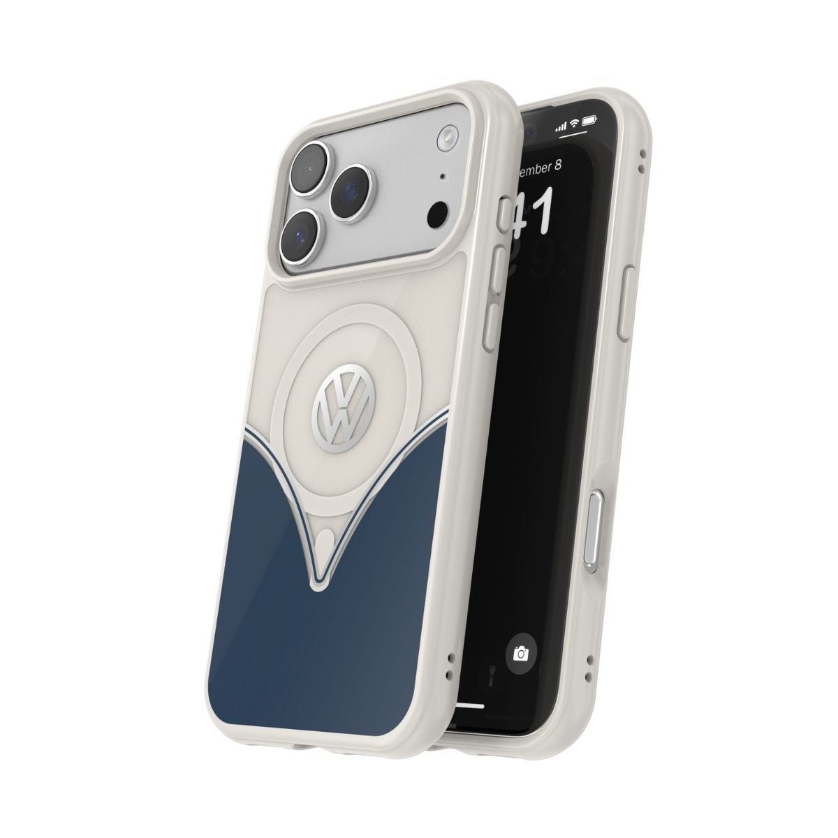 iPhone 17 Pro Maxケース Volkswagen MagSafe コバルトブルー