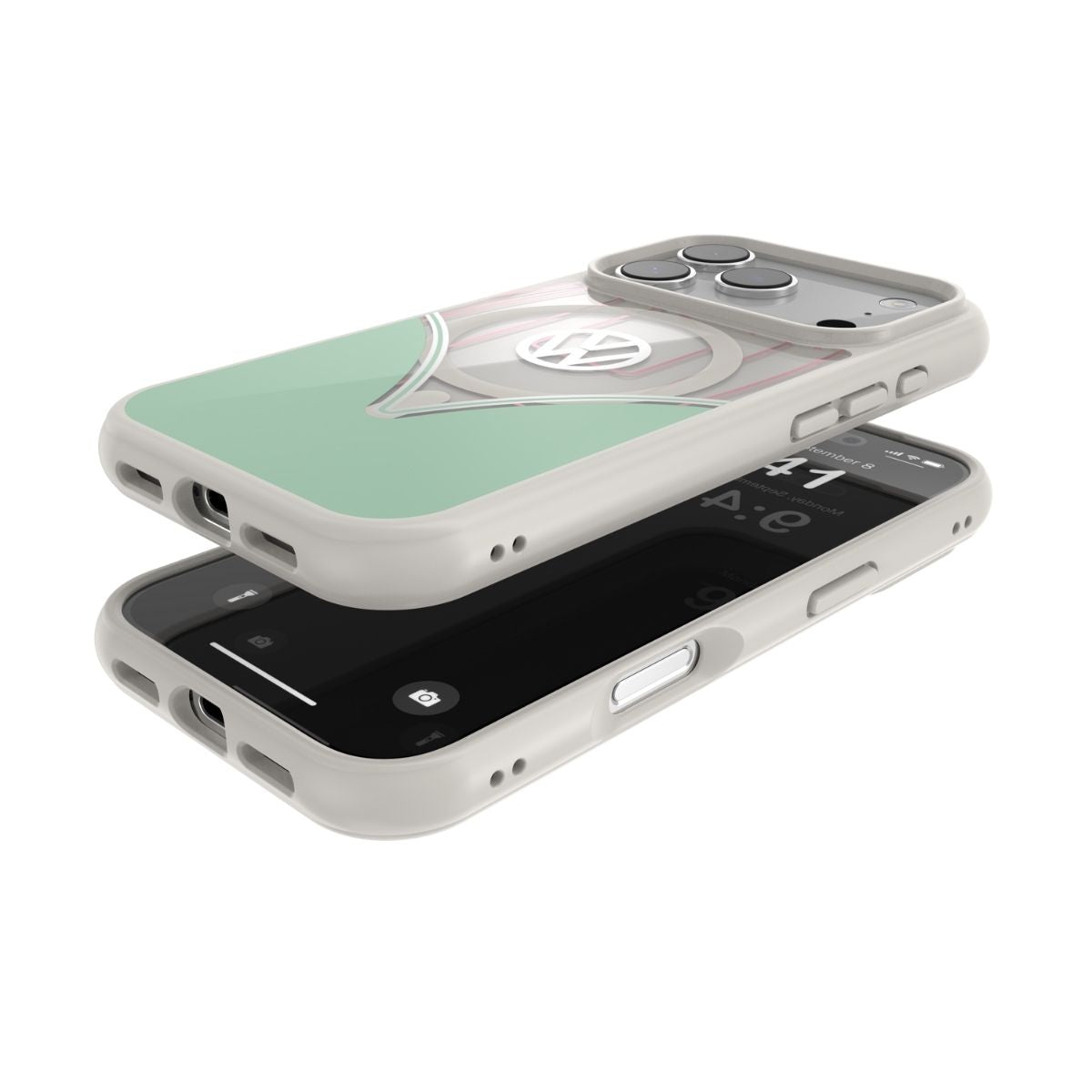 iPhone 18 Pro/17 Proケース Volkswagen MagSafe バハマブルー