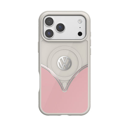 iPhone 17 Pro Maxケース Volkswagen MagSafeパウダーピンク