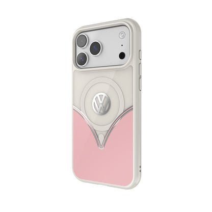 iPhone 17 Pro Maxケース Volkswagen MagSafeパウダーピンク