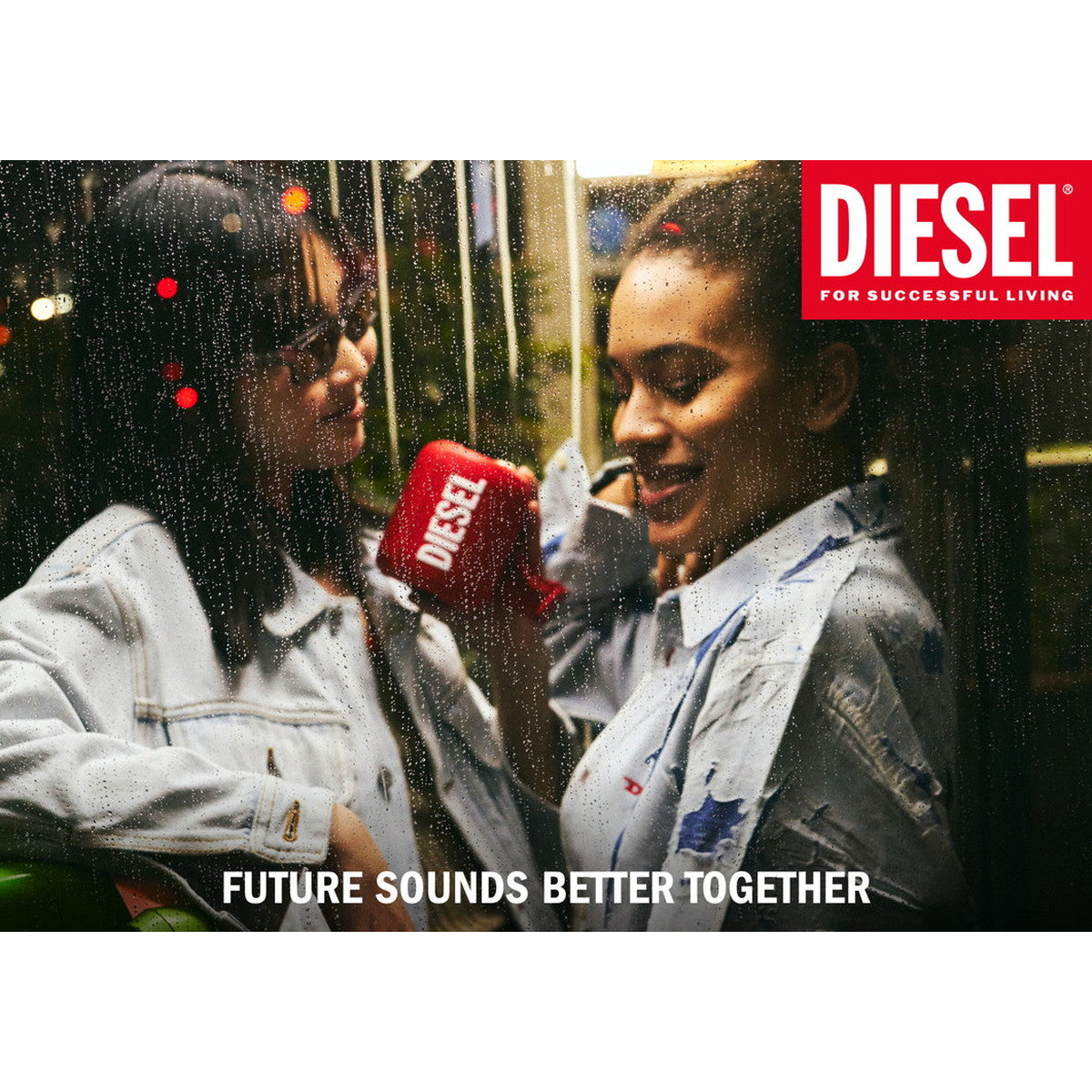 ワイヤレススピーカー DIESEL Wireless Speaker レッド