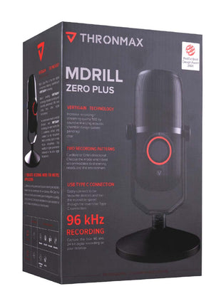 ストリーミング マイク USBマイクロフォン Thronmax Mdrill Zero Plus MG-M4PLUS