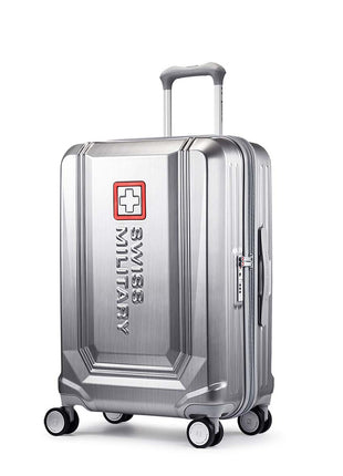 スーツケース Mサイズ 4～6泊 64cm BROQUEL(ブロッケル) メタリックシルバー